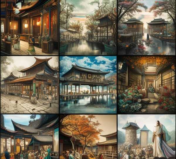 成语画卷，智慧传承与历史映像