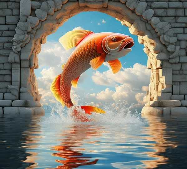 鱼跃成语海，品鉴鱼之美韵